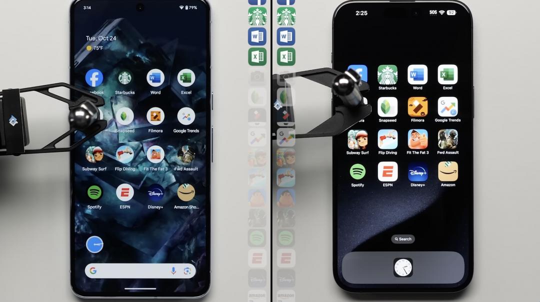 谷歌 Pixel 8系列搭载最新的Tensor G3芯片,速度实测惨输iPhone 15 Pro Max!(图1) 谷歌 Pixel 8系列搭载最新的Tensor G3芯片,速度实测惨输iPhone 15 Pro Max!(图1)