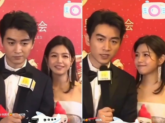 曝陈晓过去和陈妍希受访,男方的表情很敷衍(图1) 曝陈晓过去和陈妍希受访,男方的表情很敷衍(图1)